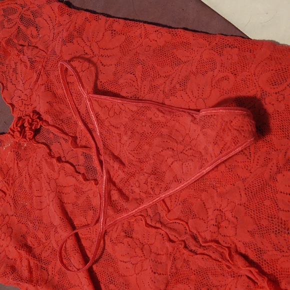 Victoria's Secret Pink Stretchy Lace Lingerie Set S - Picture 10 of 11